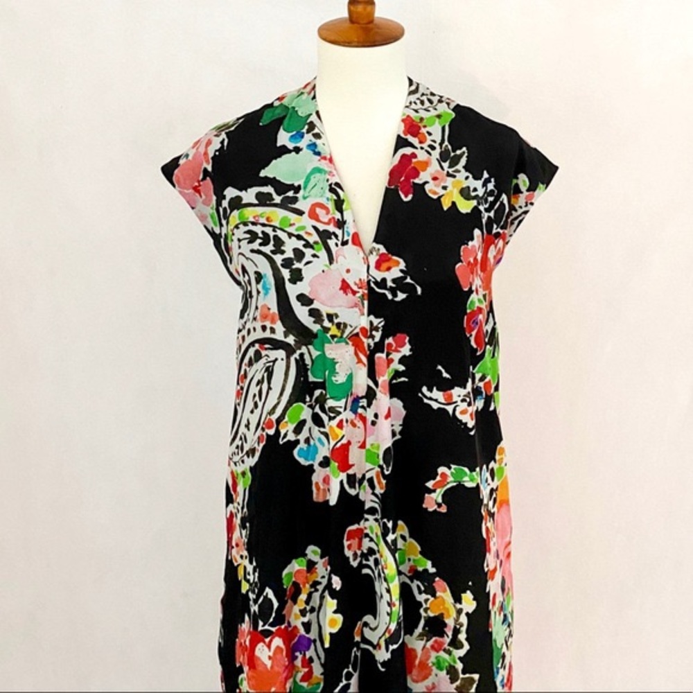 Lauren Ralph Lauren Paisley Pattern Shift Dress - Picture 4 of 10